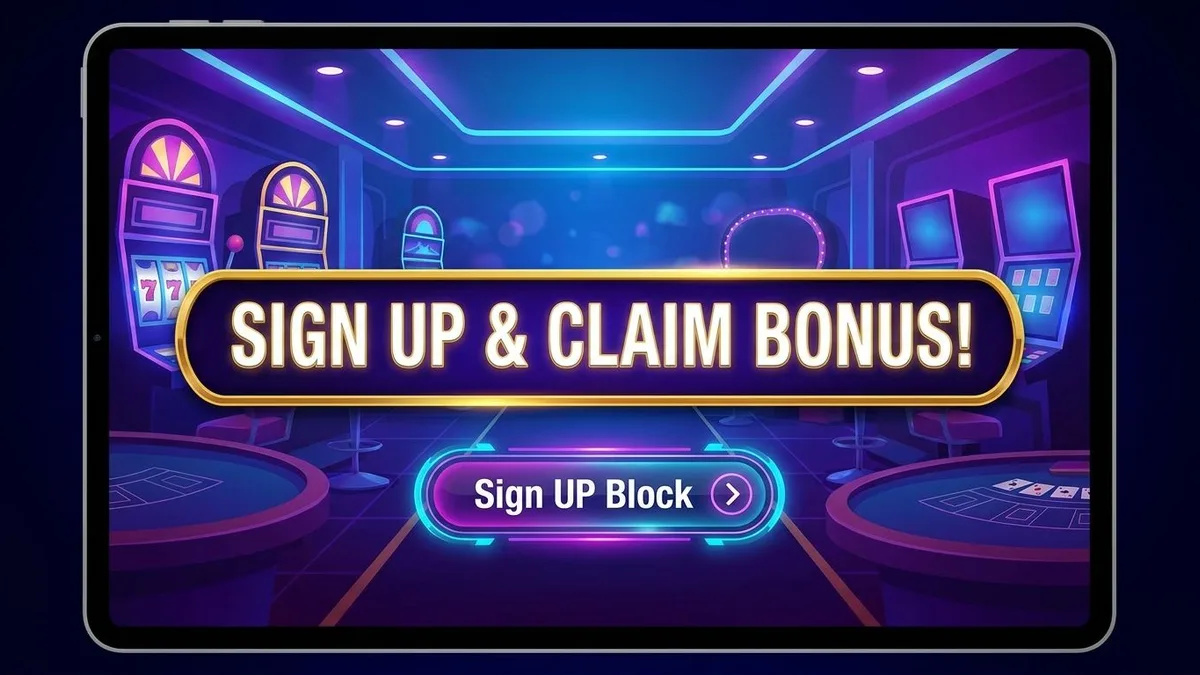 Registrering med bonus